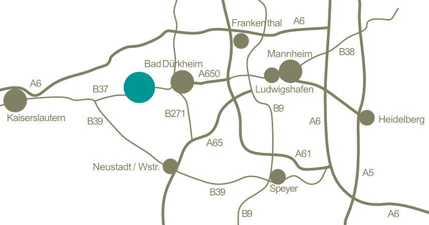 Anfahrt Alte Schmelz