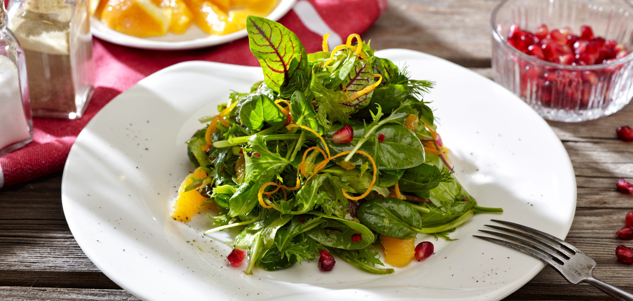 Frische Salate und sommerliche Appetizer: Die leichte Küche in der Schmelz.